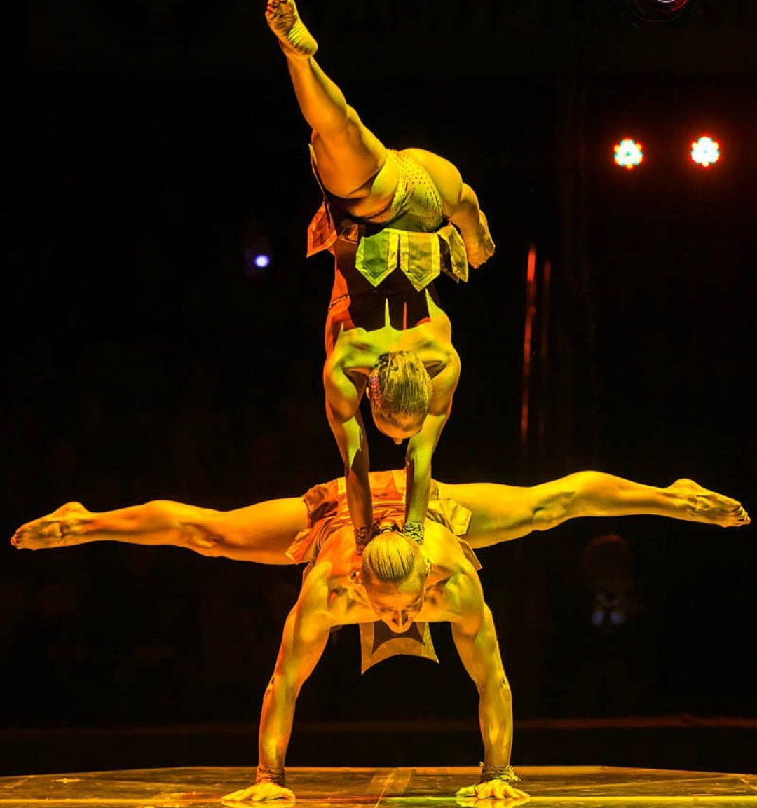 Estatuas vivientes de oro - dúo Acrodreams